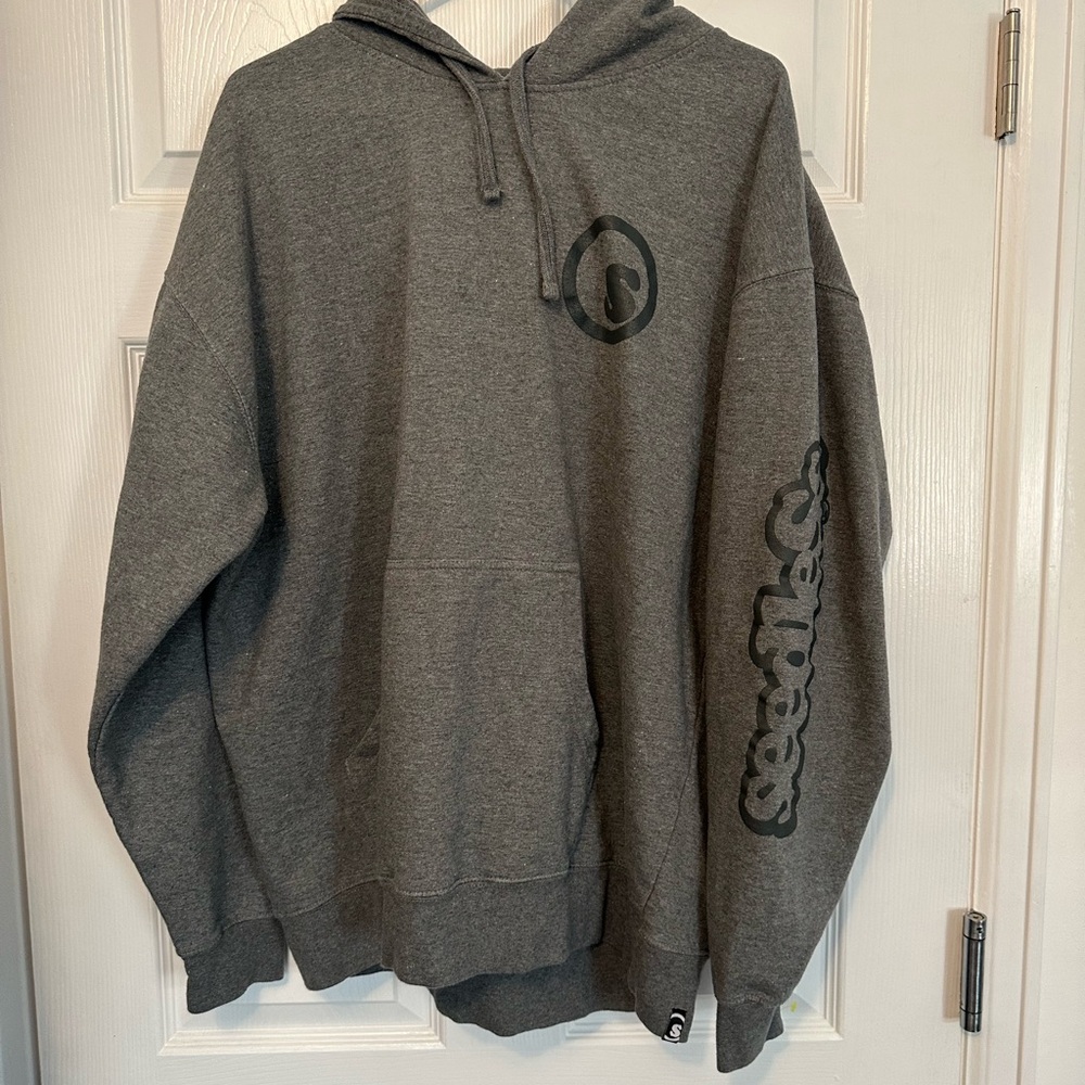 Seedless coop hoodie hooded sweatshirt gray pullover men’s XXL hoody